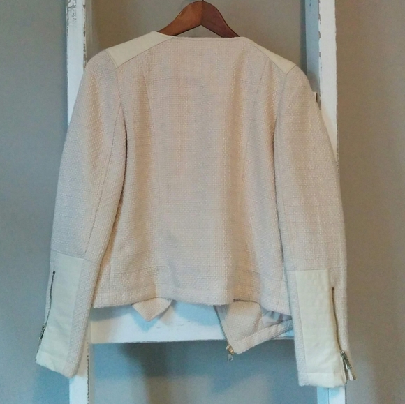 NWT Banana Republic Factory Moto Jacket, Size 4 - Picture 2 of 7